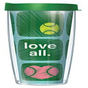 ׂẴejXD16IXgx[^u[}OJbvWt Signature Tumblers Love All Tennis 16 Oz Traveler Tumbler Mug with Lid