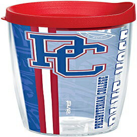 Tervis 1281310 Presbyterian College Pride Insulated Tumbler with Wrap and Red Lid, 16oz, Clear