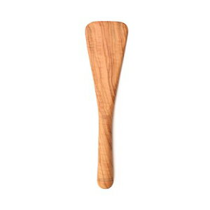 地球から-オリーブウッドミキシングスパチュラ-小-フェアトレード＆ハンドメイド From The Earth - Olive Wood Mixing Spatula - Small - Fair Trade & Handmade