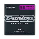 JIM DUNLOP DEN1356 Nickel Wound Electric Guitar Strings, Extra Heavy, .013 .056, 6 Strings/Set