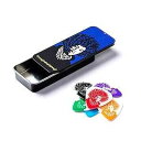 JIM DUNLOP JVHPT03M John Van Hamersveld Jimi Pick Tin, Assorted, Medium, 6 Picks/Tin