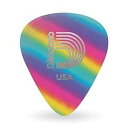 D'Addario レインボー セルロイド ギターピック、ライト、10 パック Planet Waves D'Addario Rainbow Celluloid Guitar Picks, Light, 10 Pack(2)