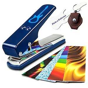 Pick-a-Palooza DIY Guitar Pick Punch Gift Pack - the Premium Guitar Pi...