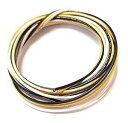 Axegrinderz 22 Ga Handy Pack of PVC Coated Guitar Wire 22 Gauge Black - White - Yellow (15 Feet)(2)