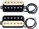 ASCENDAS HS2 Electric Guitar Double Coil Humbucker Pickups Neck and Bridge Set for Gibson Les Paul Replacement