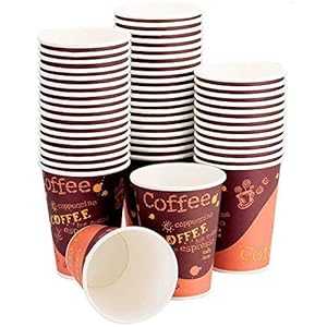 Avant Grub Leak-Free, Disposable 12 Oz Paper Coffee Cup Set, 200 Pack....