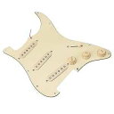 Lovermusic 280 x 215mm 3-ply SSS PVC Pickguard Single Coil Pickups Plate 5-Way Switch for Electric Guitar
