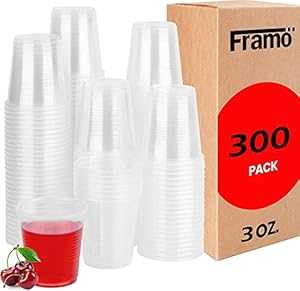Glomarket㤨Framo 3 ꥢץ饹åå (300ĥѥå ȤΤƥޥå塢Х롼ࡢץåå ʥץ롢ѡƥ˺Ŭ Framo 3oz Clear Plastic Cups (300 Pack Disposable Mouthwash, Bathroom, EsפβǤʤ6,970ߤˤʤޤ