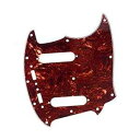 Musiclily Pro 12 穴ギターピックガード フェンダー アメリカン マスタング用 4Ply ヴィンテージ トータス Musiclily Pro 12-Hole Guitar Pickguard for Fender American Mustang, 4Ply Vintage Tortoise(2)