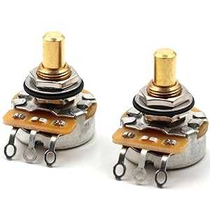 The Art Of Tone CTS 500K Pot Short (3/8 inch) Solid Shaft, 10% Audio T...