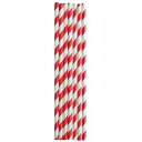Perfectware 7.75 レッド ホワイト ストライプ UW ペーパー ストロー 200 ct。 Perfectware 7.75 Red White Stripe UW Paper Straw 200ct.(3)