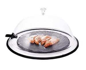 TMKEFFC Smoking Cloche Dome Cover 10 Inches Lid for Plates, Bowls and ...