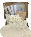 Nipaqui 17 PCS Zero Waste ECO Friendly Gift: Reusable Food Storage Bags, Reusabl...