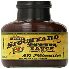 American Stockyard Kc ピットマスター BBQ ソース、15.5 オンス American Stockyard Kc Pitmaster BBQ Sauce, 15.5 Ounce