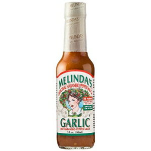メリンダズ ハバネロ ガーリックペッパーソース (3 パック) Melinda's Habanero Garlic Pepper Sauce (3 Pack)