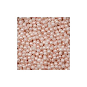 オクリームピンク-アイボリー食用シュガーパールケーキデコレーション用品：クッキー、カップケーキ＆アイシングトッピング、ベーキング用ビーズスプリンクル、認定、キャンディーシュガーボールアクセント（8mm、8オンス） O'Creme Pink-Ivory Edible Sugar Pearls C