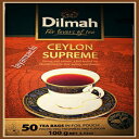 ディルマ セイロン スプリーム ティー フォイル包装 (50 ティーバッグ) Dilmah Ceylon Supreme Tea Foil wrapped (50 Tea Bags)
