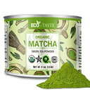 4オンス（1パック） 有機抹茶緑茶パウダー-USDAオーガニック認定 4オンス（113g）缶 100％天然＆純粋 儀式用グレード 添加物や増量剤不使用 遺伝子組み換え作物なし 4 Ounce (Pack of 1), Organic Matcha Green Tea Powder-USDA Organic Certified, 4