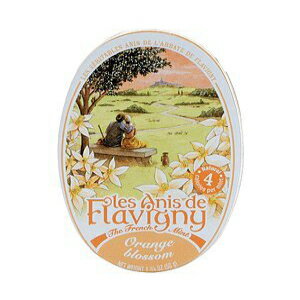 Les Anis de Flavigny オレンジ ブロッサム フレーバー ハード キャンディ 50 g (3 パック) Orange Blossom Flavored Hard Candy 50 g by Les Anis de Flavigny (3 PACK)