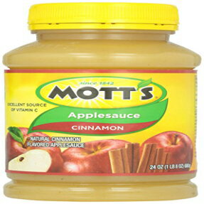 Mott's Motts Inc Apple Sauce, Cinnamon, 24 oz