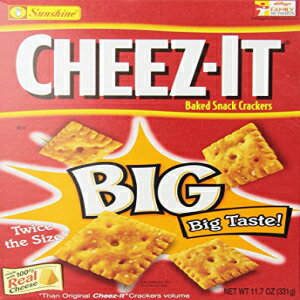 Cheez It Big、オリジナル、11.7 オンス (12 個パック) Cheez It Big, Original, 11.7 Ounce (Pack of 12)