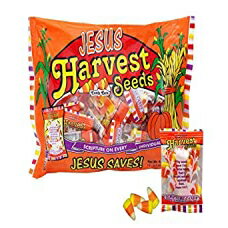 񥭥ǥϡ٥ȥɥХå 17  Scripture Candy, Jesus Harvest Seeds Bags 17 Count
