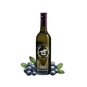 サラトガオリーブオイルカンパニーブルーベリーダークバルサミコ酢375ml（12.7oz） Saratoga Olive Oil Co. Saratoga Olive Oil Company Blueberry Dark Balsamic Vinegar 375ml (12.7oz)