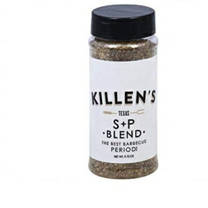 キレンのテキサスソルト＆ペッパーブレンド9.5オンス Killen's Texas Salt & Pepper Blend 9.5 oz