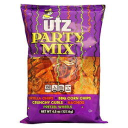 UTZ パーティー ミックス、4.5 オンス バッグ (4 個パック) UTZ Party Mix, 4.5 Oz Bags (Pack of 4)