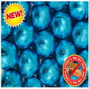 アルバートのカラースプラッシュロイヤルブルーフォイルミルクチョコレートボール、再封可能なスタンドアップバッグ、1.5 LB（24オンス） Alberts' Candy Albert's Color Splash Royal Blue Foiled Milk Chocolate Balls, Resealable Stand Up Bag, 1.5