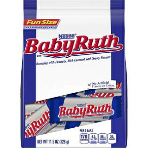 lX xr[[X t@TCYobOA11.5IXi12pbNj Nestle Baby Ruth Fun Size Bag, 11.5 Ounce (Pack of 12)