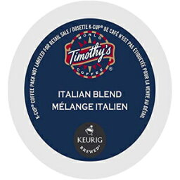 KeurigコーヒーポッドKカップ16/18/22/24カウントカプセルすべてのブランド/フレーバー（24ポッドティモシーズ-イタリアンブレンド） Globalpixels Keurig Coffee Pods K-Cups 16 / 18 / 22 / 24 Count Capsules ALL BRANDS / FLAVORS (24 Pods Timoth