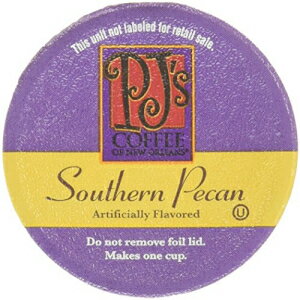 PJ's Coffee of New Orleans ԡ 󥰥륵֥åס12 ȡ3 ĥѥå PJ's Coffee of New Orleans Southern Pecan Single Serve Cups, 12 Counts, Pack of 3