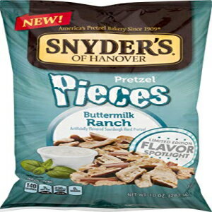 Snyder's of HanoverAo^[~N`vbcFs[XA12IXobOi3pbNj Snyder's of Hanover, Buttermilk Ranch Pretzel Pieces, 12oz Bag (Pack of 3)