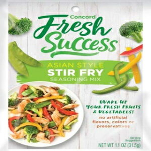 Concord Farms AWAX^Cu߃~bNXAd 1.1 IX (6 pPbĝP[X) Concord Farms Asian Style Stir Fry Mix, Net Wt 1.1 oz(VALUE Case of 6 Packets)