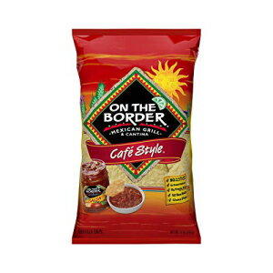 楽天GlomarketOn The Border カフェスタイル トルティーヤチップス、12 オンス - 3 パック、3.2 ポンド （1 パック） On The Border Cafe Style Tortilla Chips, 12 Oz. - 3 Pk, 3.2 Lb （Pack Of 1）