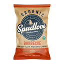 SpudLove Organic Thick-Cut Potato Chips Barbecue | 1 oz | 24 Count