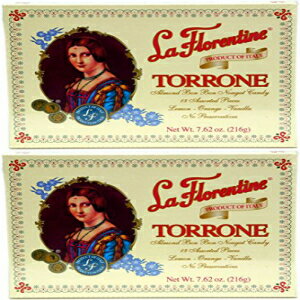 ラ フロレンティーヌ トッローネ 18 個アソートボックス、2 個パック La Florentine Torrone 18 pc Assortment Box, Pack of 2