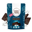 ChocZero's Keto Bark, Dark Chocolate Coconut with Sea Salt. Sugar Free, Low Carb. No Sugar Alcohols, Gluten Free, Vegan, All N..