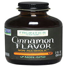 フロンティア シナモンフレーバー オーガニック認定、2オンス Frontier Cinnamon Flavor Certified Organic, 2 Oz