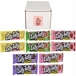 ラフィータフィー のびのびピリッ バラエティーパック 5フレーバー (各フレーバー2個、合計10個) Laffy Taffy Stretchy & Tangy Variet..