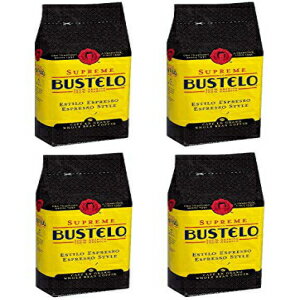 Supreme By Bustelo ۡӡ ץå  ҡ32 󥹡4  Supreme By Bustelo Whole Bean Espresso Style Coffee, 32 Ounces, 4 Count