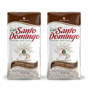 Café Santo Domingo INDUBAN Santo Domingo Coffee, 16 oz Bag, Whole Bean Coffee - Product from the Dominican Republic (2)
