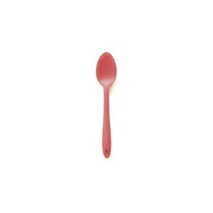 GIR Premium Silicone Heat-Resistant up to 550°F | Seamless, Nonstick Kitchen Small Spoons for Mixing, Cooking, and Stirring, Mini-8 IN, Coral