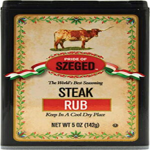 ZQh Xe[L uA5 IX (6 pbN) Szeged Steak Rub, 5-Ounce Tins (Pack of 6)