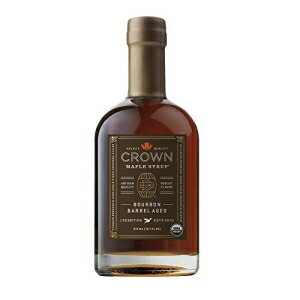 クラウン メープル バーボン バレル エイジド オーガニック メープル シロップ Crown Maple Bourbon Barrel Aged Organic Maple Syrup
