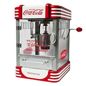 ノスタルジアRKP730CKコカコーラ2.5オンスケトルポップコーンメーカー 赤 Nostalgia RKP730CK Coca-Cola 2.5-Ounce Kettle Popcorn Maker, Red