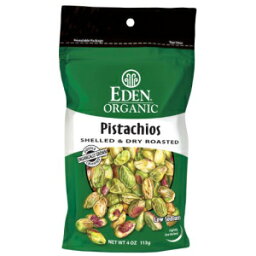 EDEN ピスタチオ、4 オンスポーチ (3 個パック) EDEN Pistachios, 4 -Ounce Pouches (Pack of 3)