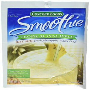 コンコードパイナップルスムージーミックス、2オンス（6パック） Concord Foods Concord Pineapple Smoothie Mix, 2 -Ounce (Pack of 6)