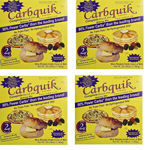 Carbquikベーキングビスケットミックス、REXkiQ 4パック（3ポンドボックス） Carbquik Baking Biscuit Mix, REXkiQ 4 Pack (3 lb. box)